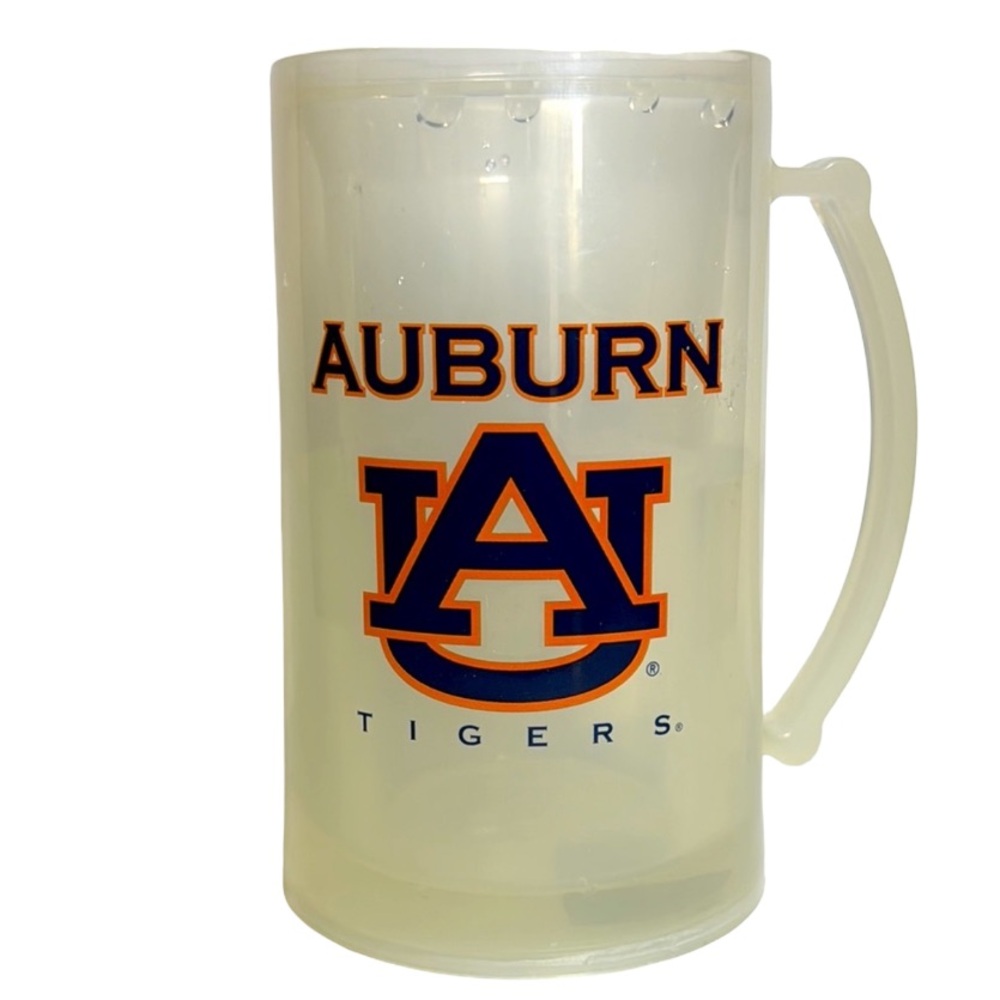 Auburn Tigers 16 oz Crystal Freezer Beer Mug